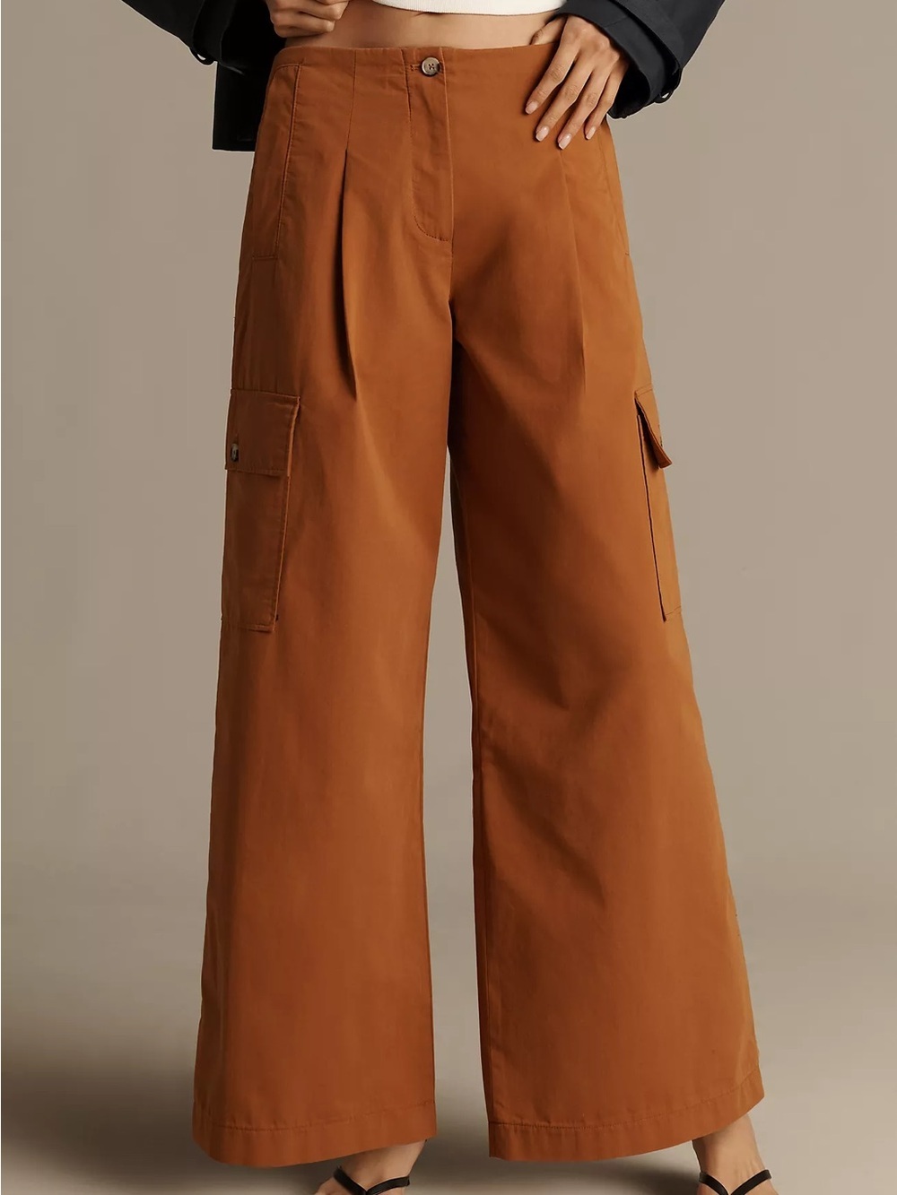 Anthropologie Maeve Chino Cargo Trousers